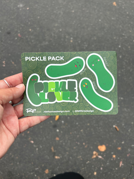 BIG DILL ENERGY - pickle pack stickers