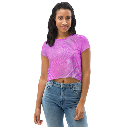 ABYSS pink crop