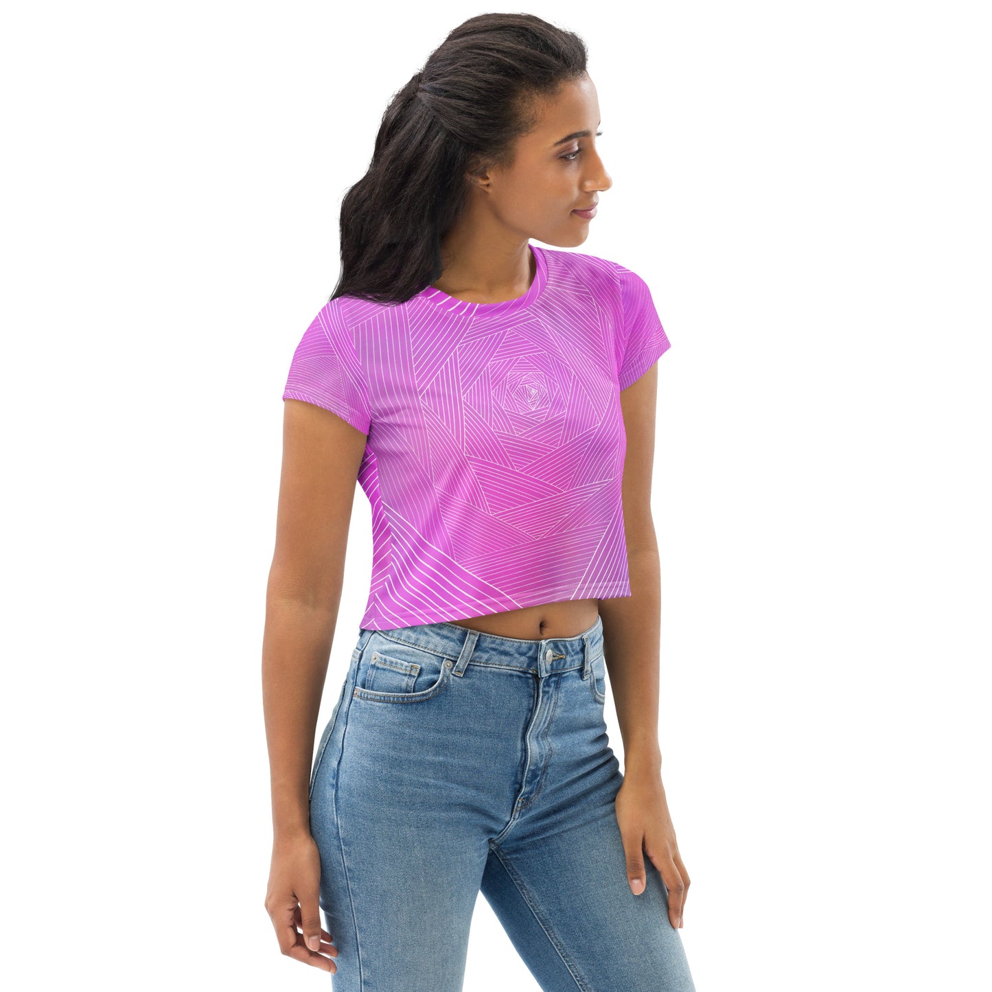 ABYSS pink crop