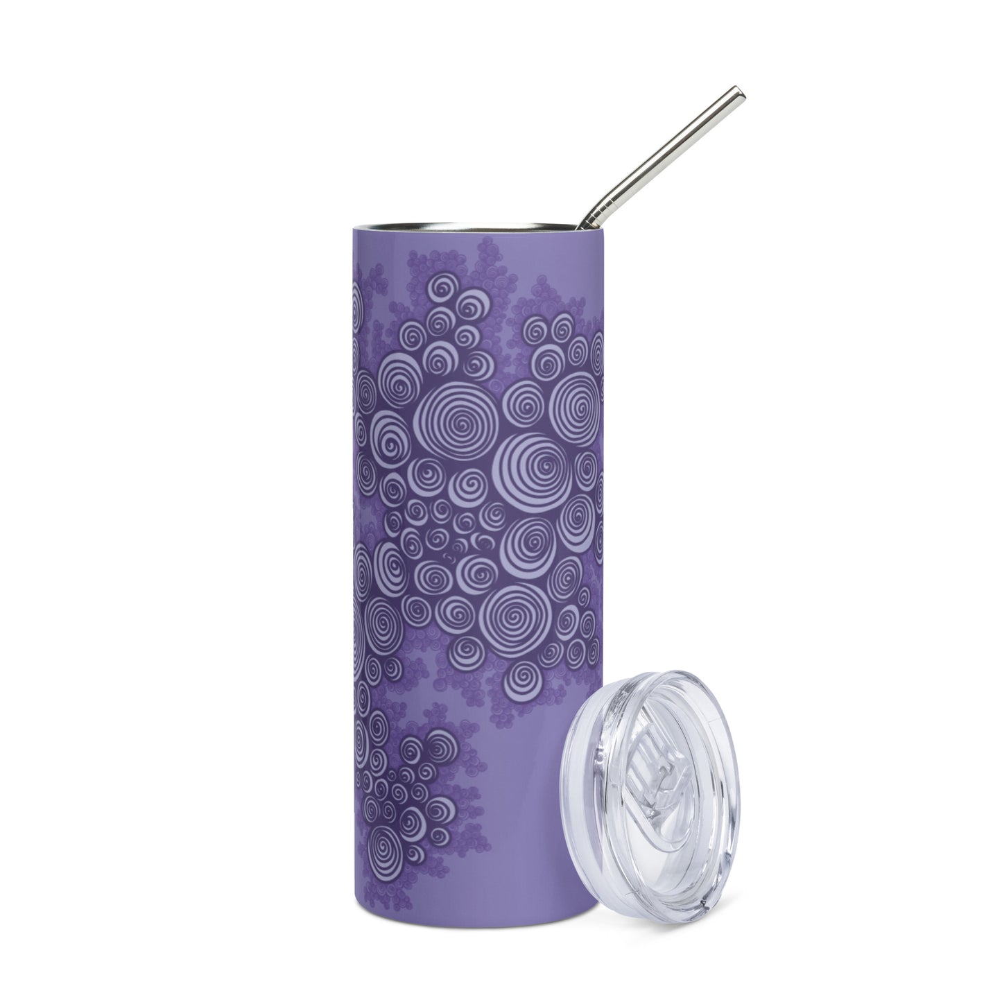 SWIRLpurple - tumbler