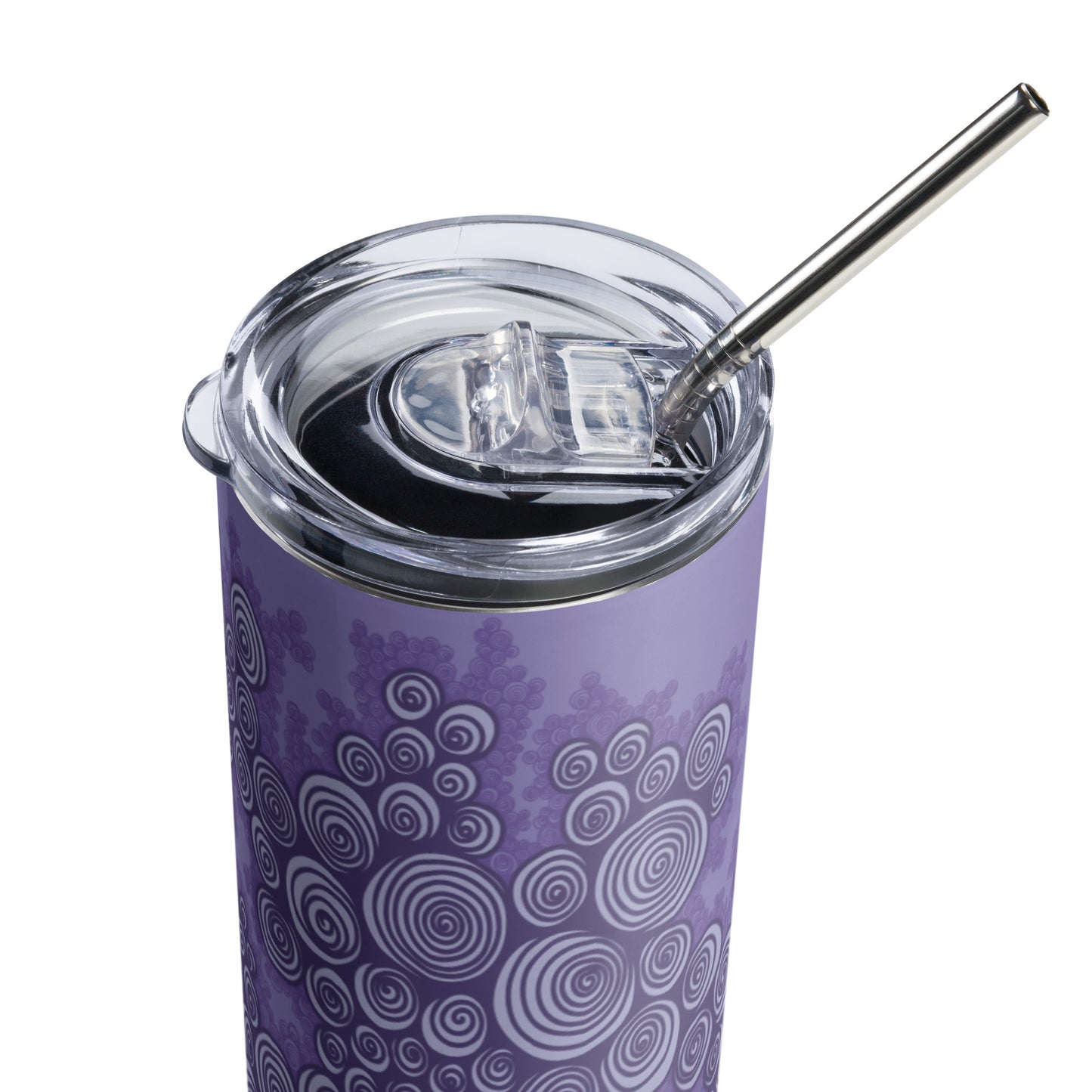 SWIRLpurple - tumbler