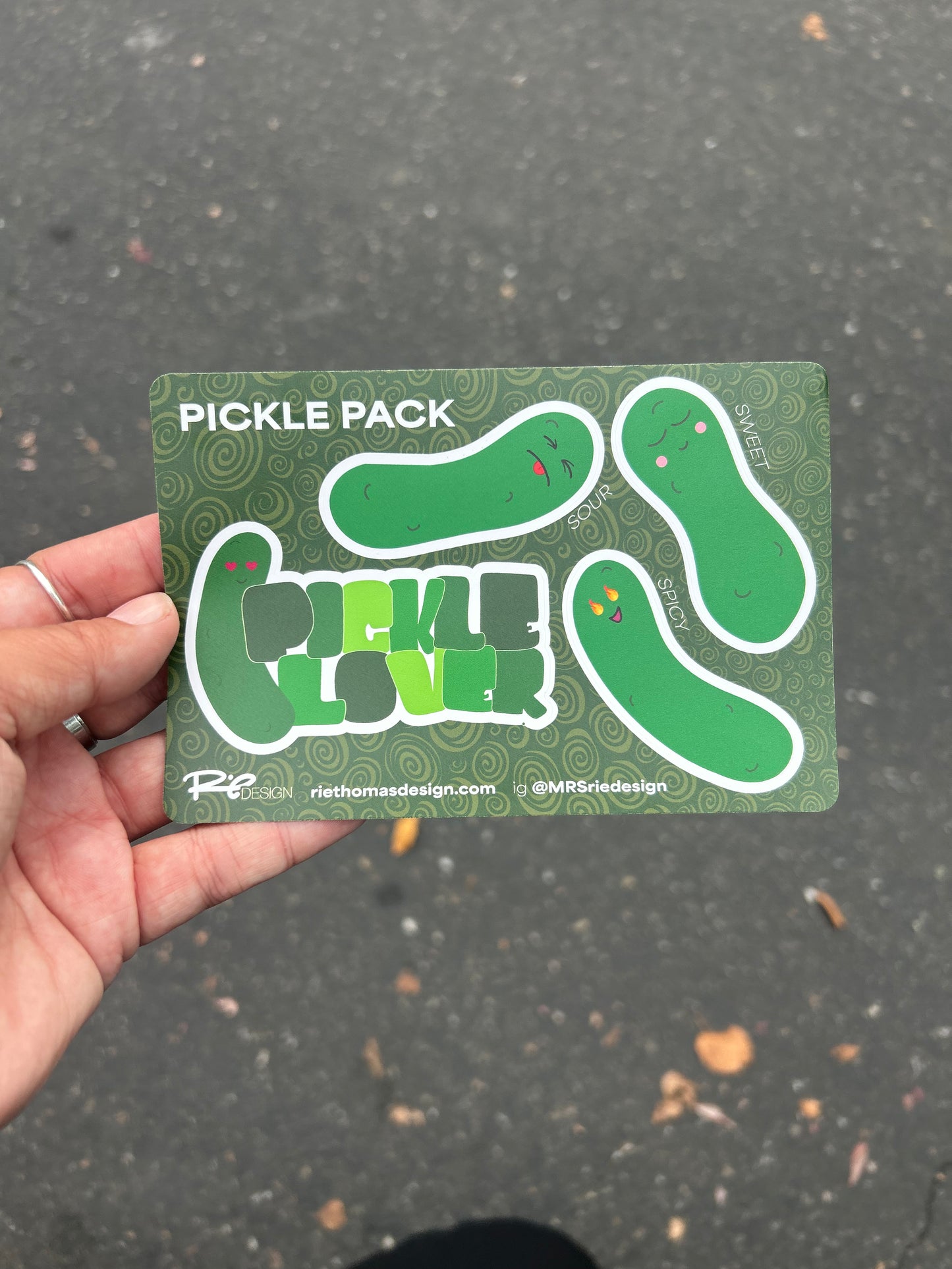 BIG DILL ENERGY - pickle pack stickers