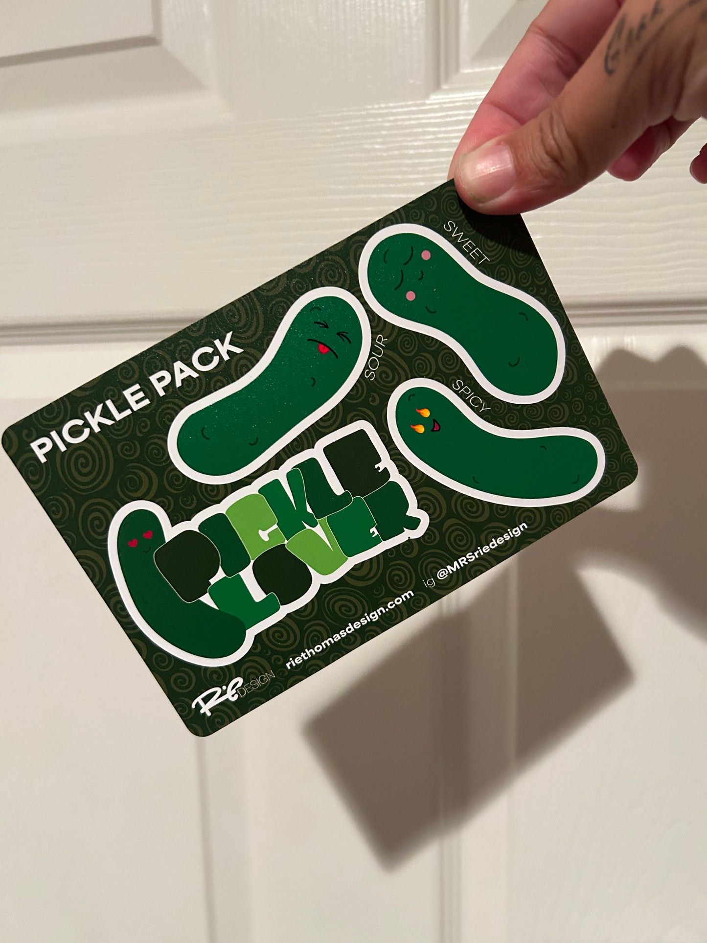 BIG DILL ENERGY - pickle pack stickers