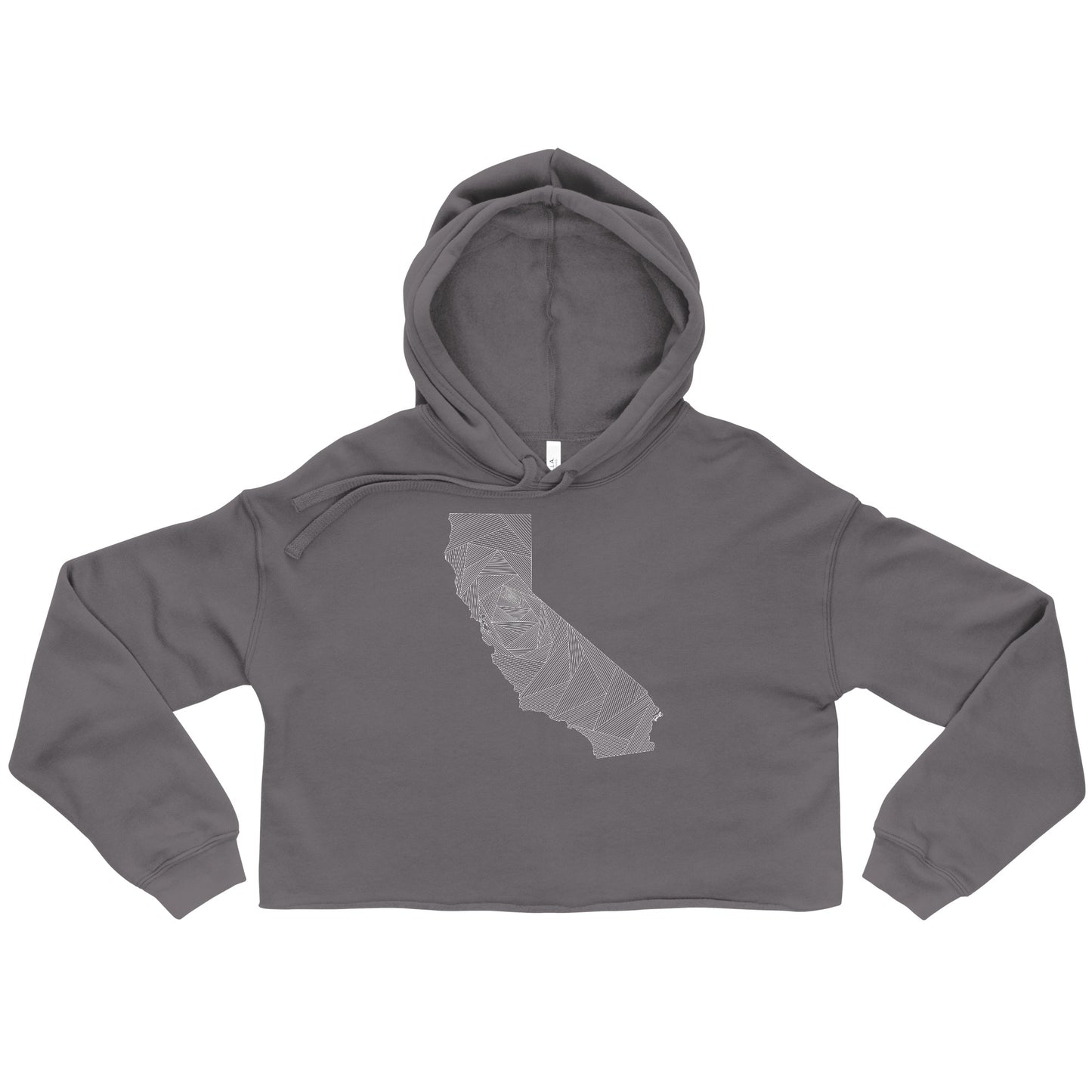 CALI abyss - crop hoodie