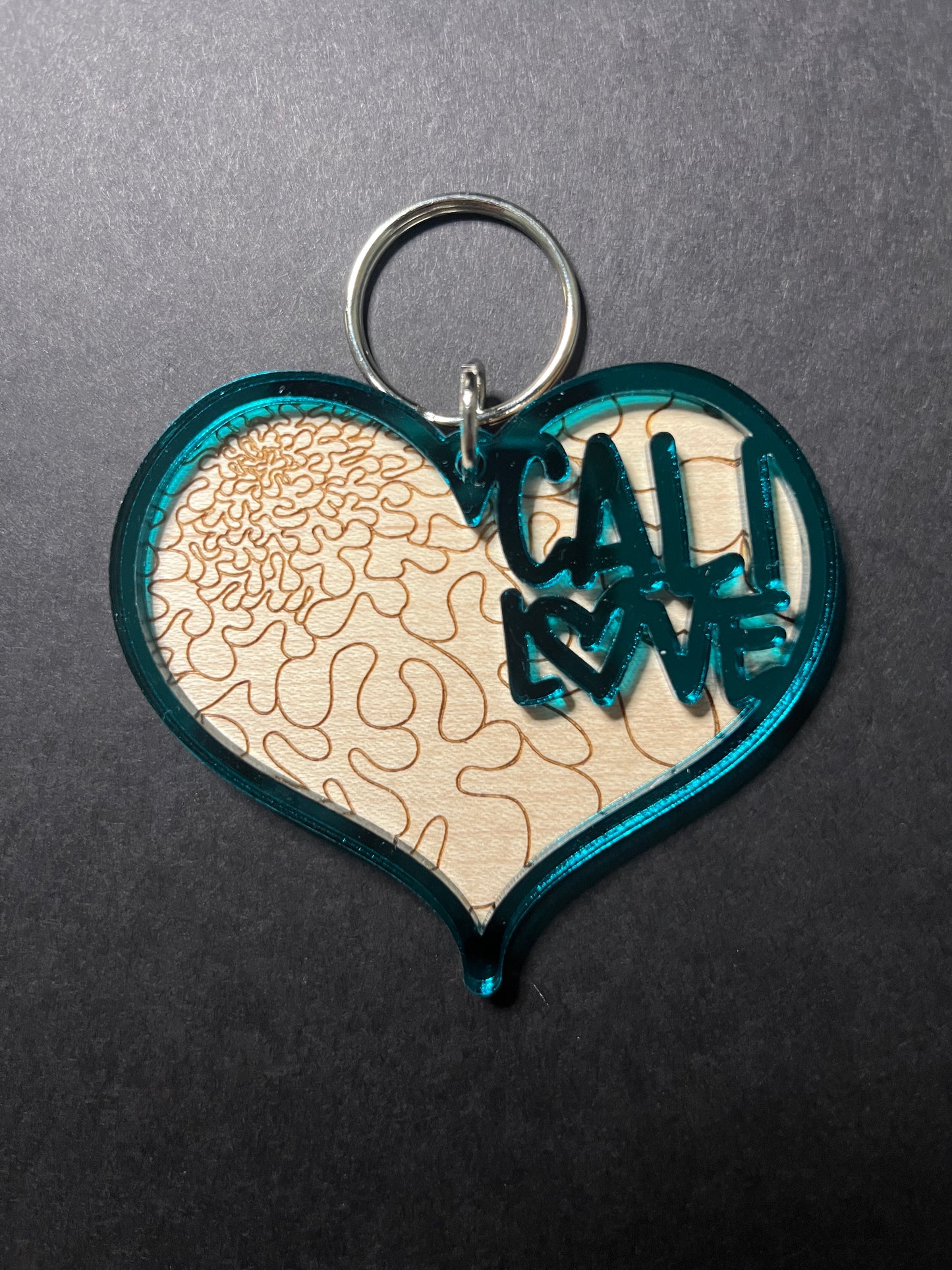 CALI LOVE keychains